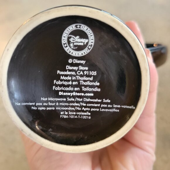 Black & Gold Subtle Jack Skellington Mug - GUC - Picture 3 of 4